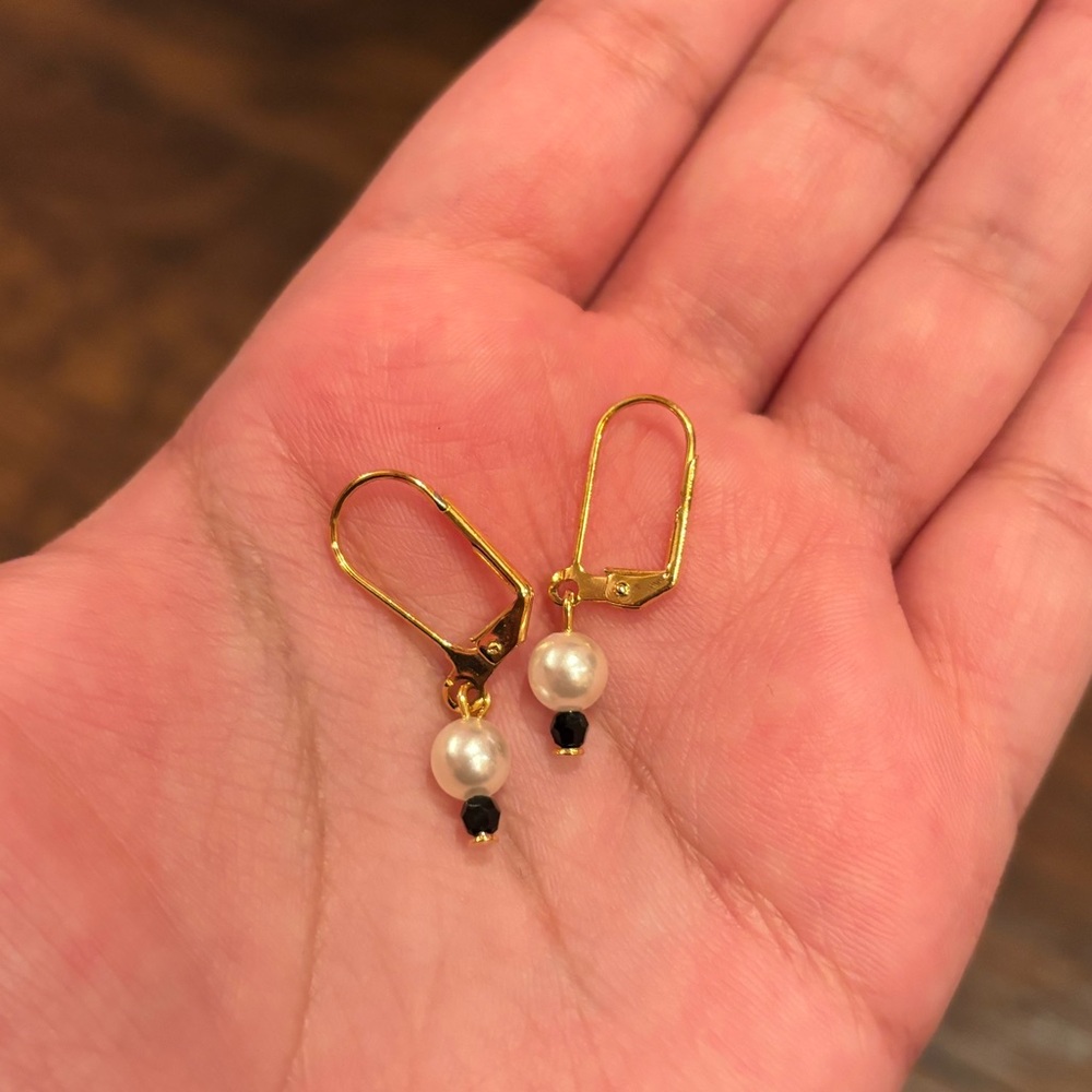 Genuine Pearl Earrings